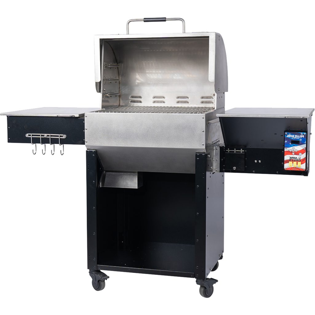 Website Development trick. Using a transparent background on a product. Mak Grill in image.