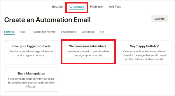 Learn how to create an automation email in this blog post