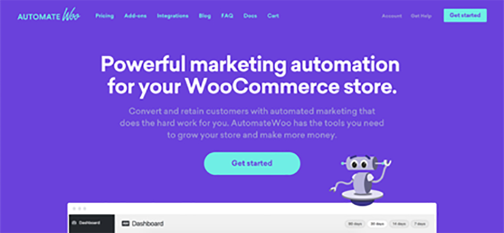 Powerful marketing automation for your WooCommerce store.