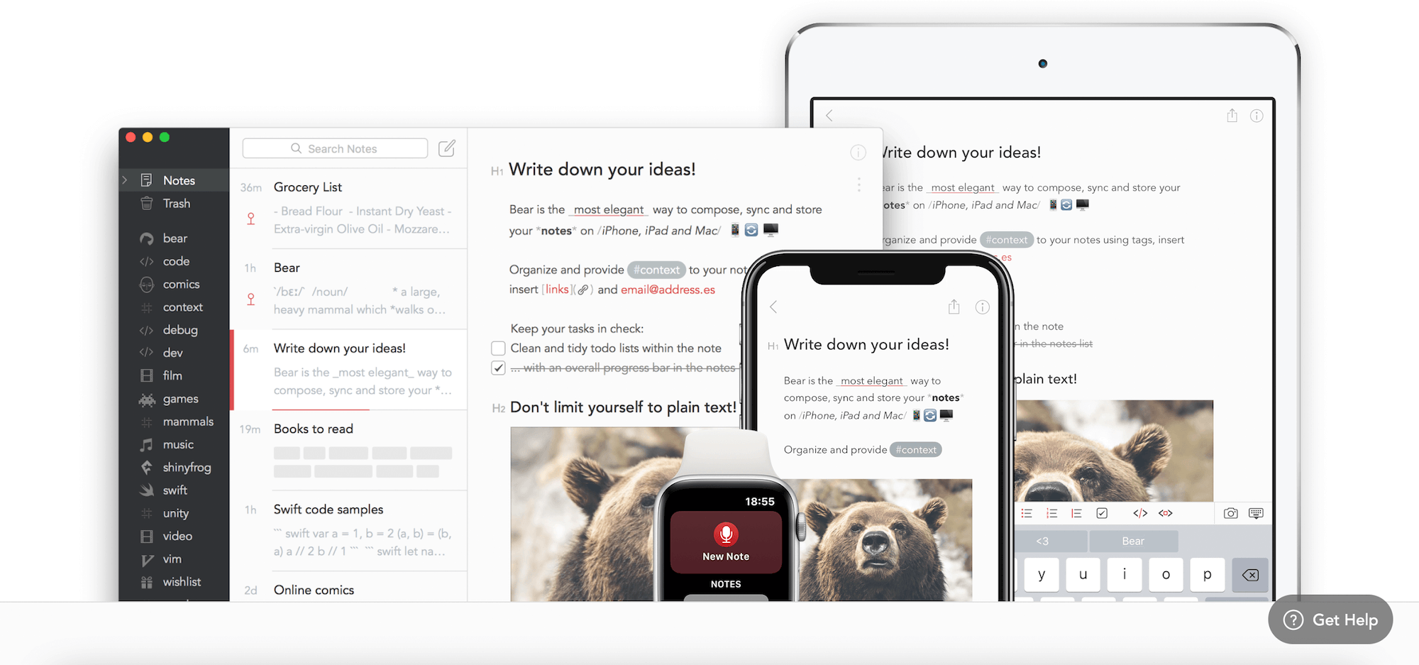 Bear App