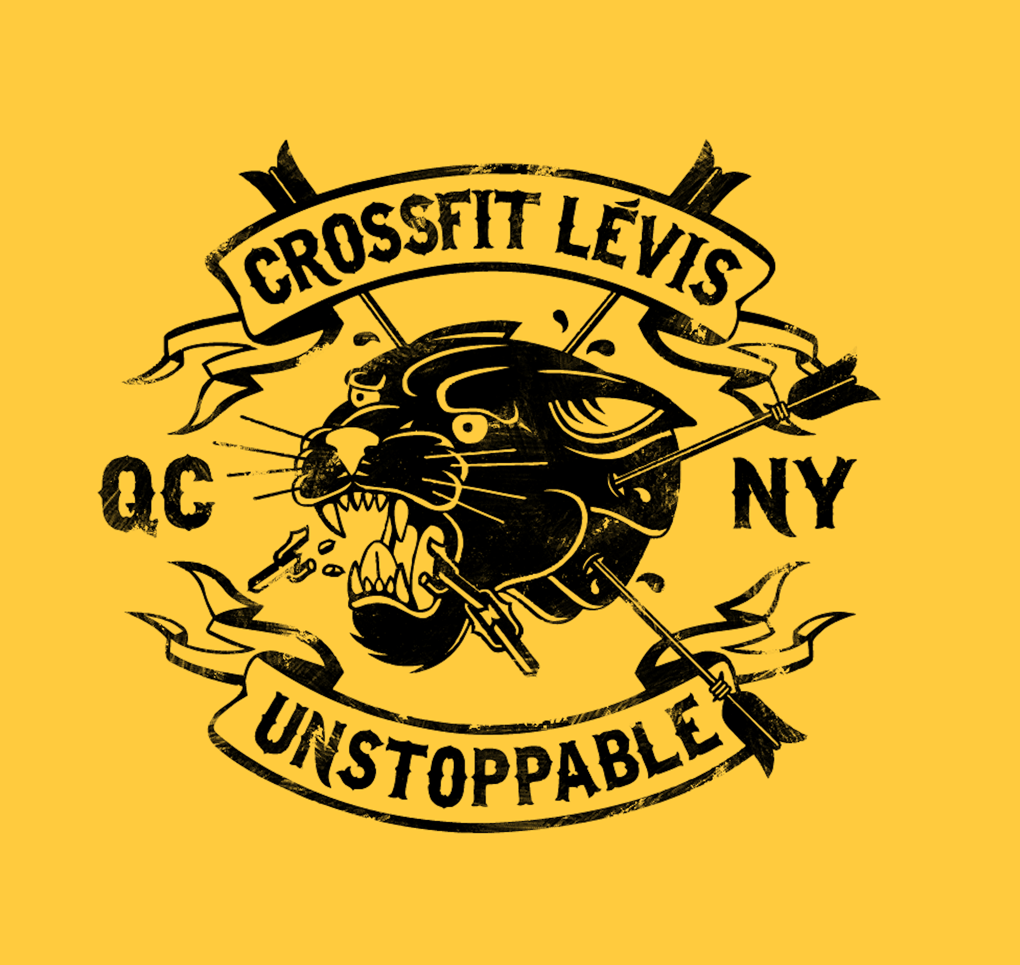 CROSSFIT LEVIS UNSTOPPABLE ILLUSTRATION