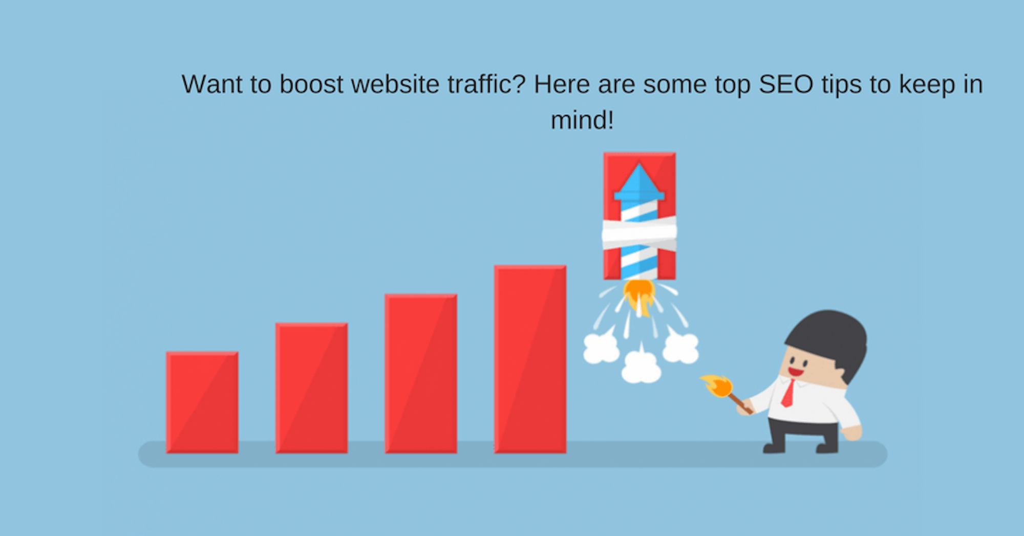 Drive website traffic with social Media.