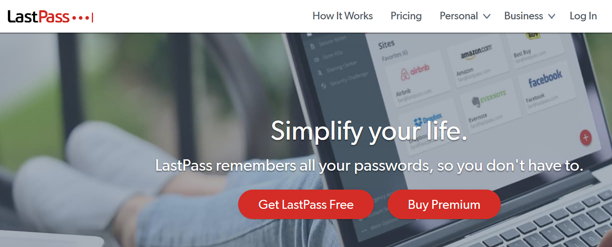 You can use LastPass shown in this image to help remember your password