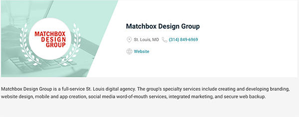 Matchbox Design Group Contact Card