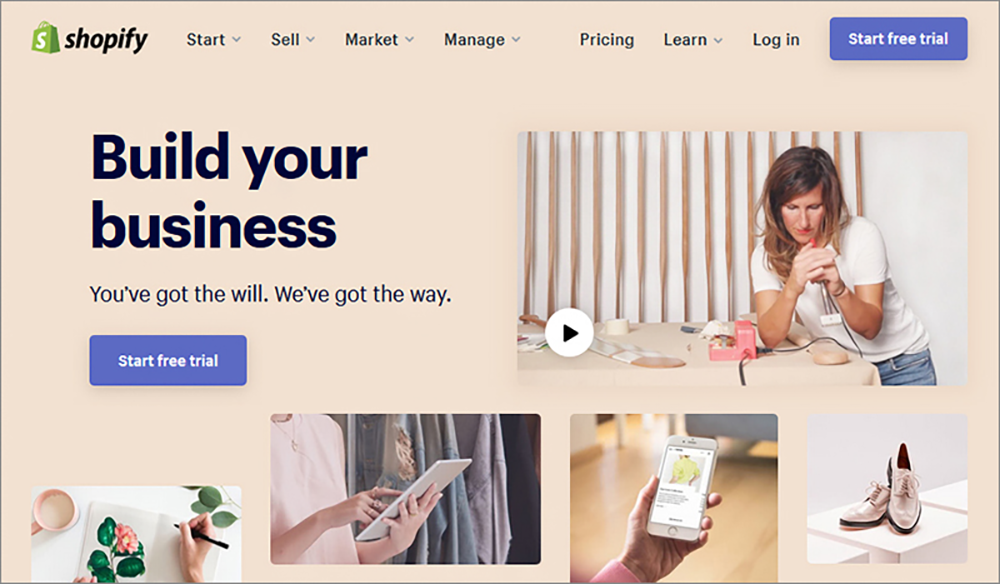 Shopify is one of many eCommerce website builders