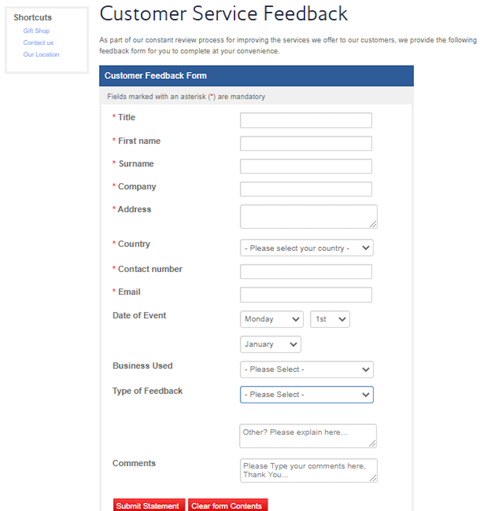 Take Your Customer Feedback Serious