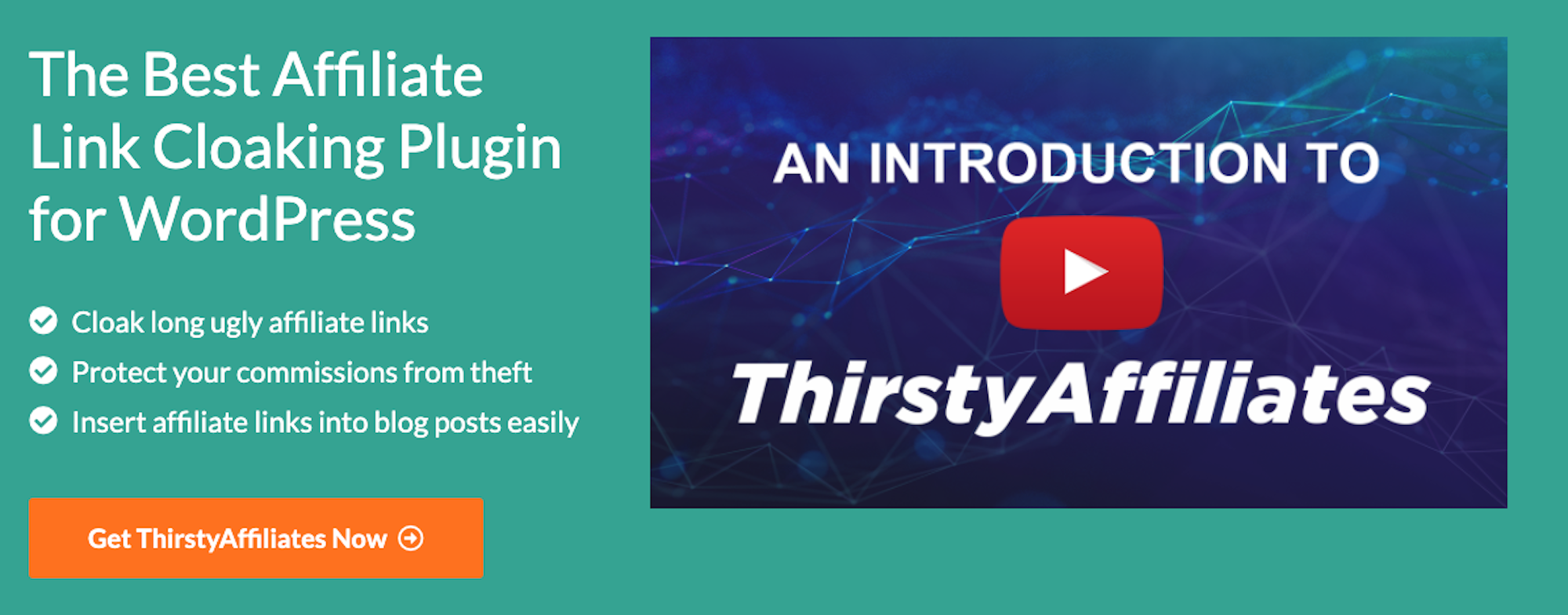 Thirsty affiliates is one of the tools to manage your WordPress website.