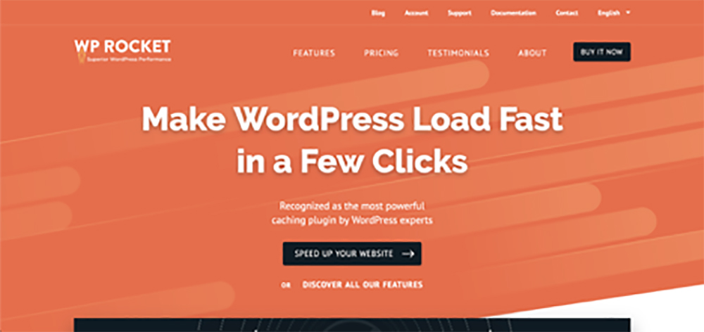 Make WordPress load fast in a few clicks