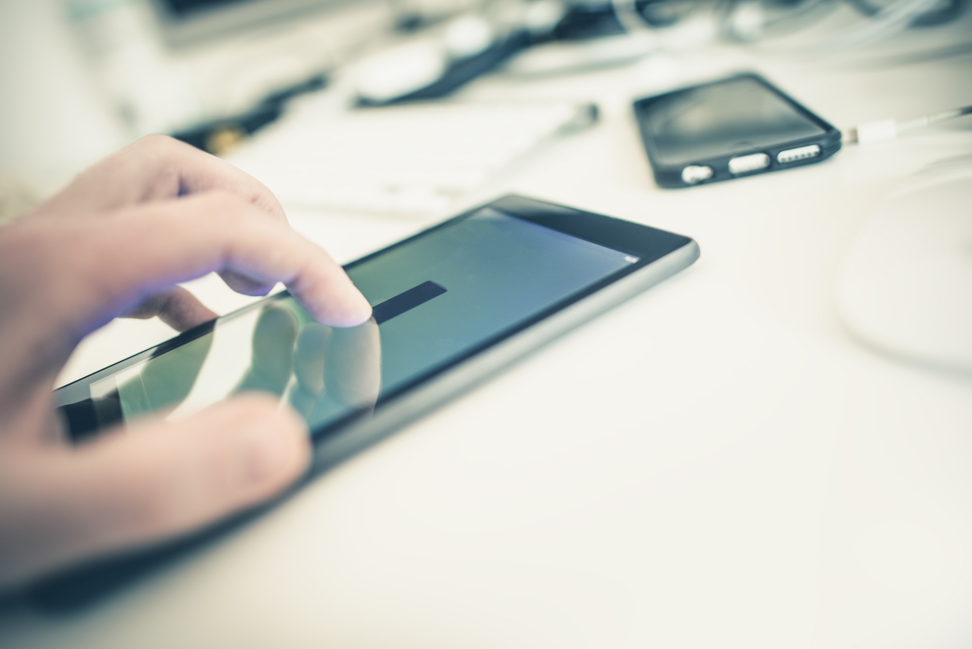 Mobile devices in the office are essential tech devices for small businesses