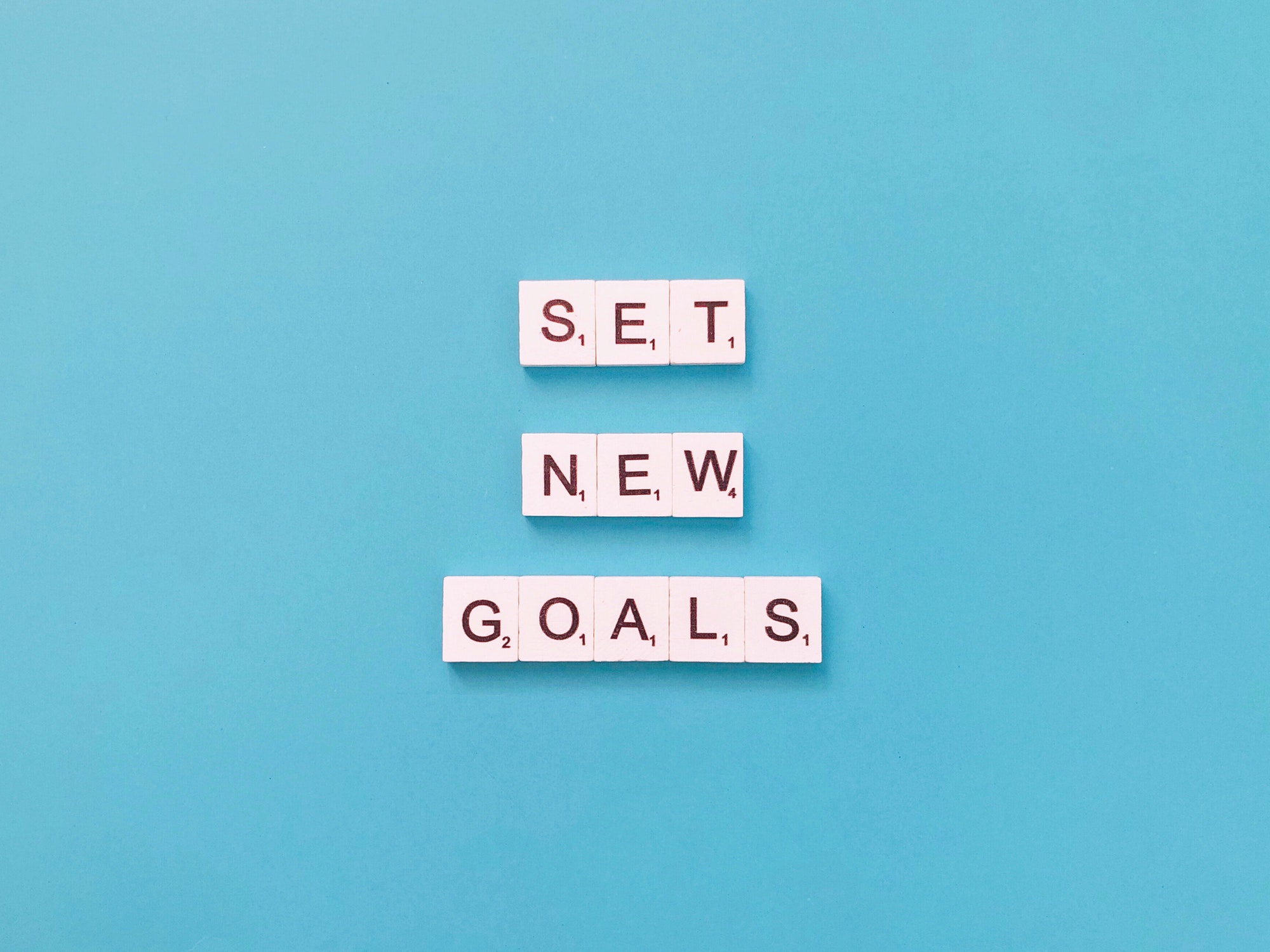 Set reasonable goals.