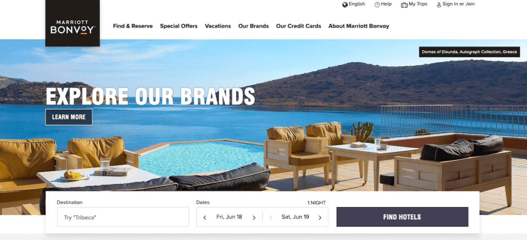 The Travel Marketer's Guide To Email Marketing. Explore Our Brands Marriott Bonvoy Home Screen.