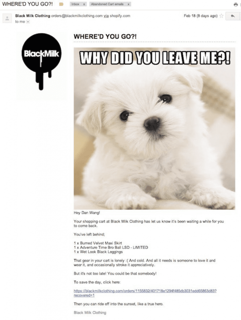 Personalized message with a dog. 15 Email Marketing Statistics. 