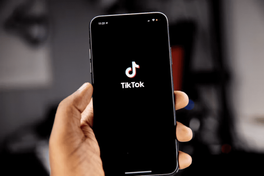 TikTok On The Phone Screen