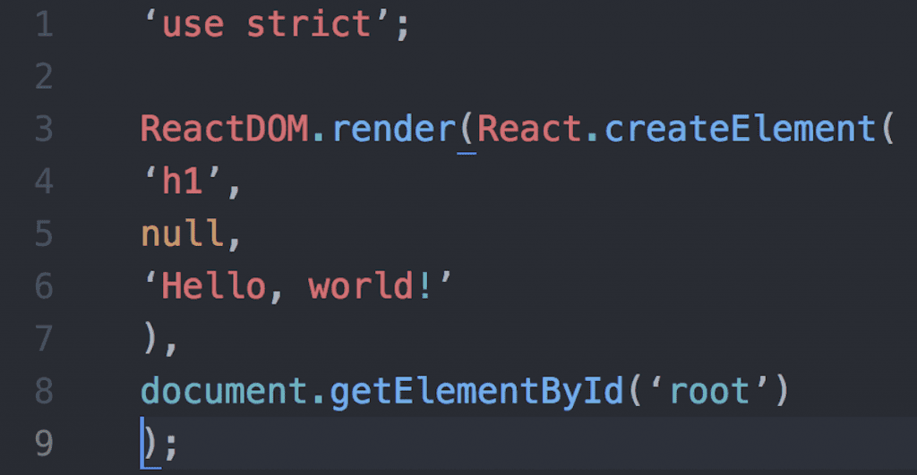Hello World from JSX. The Pros And Cons Of Using ReactJS.
