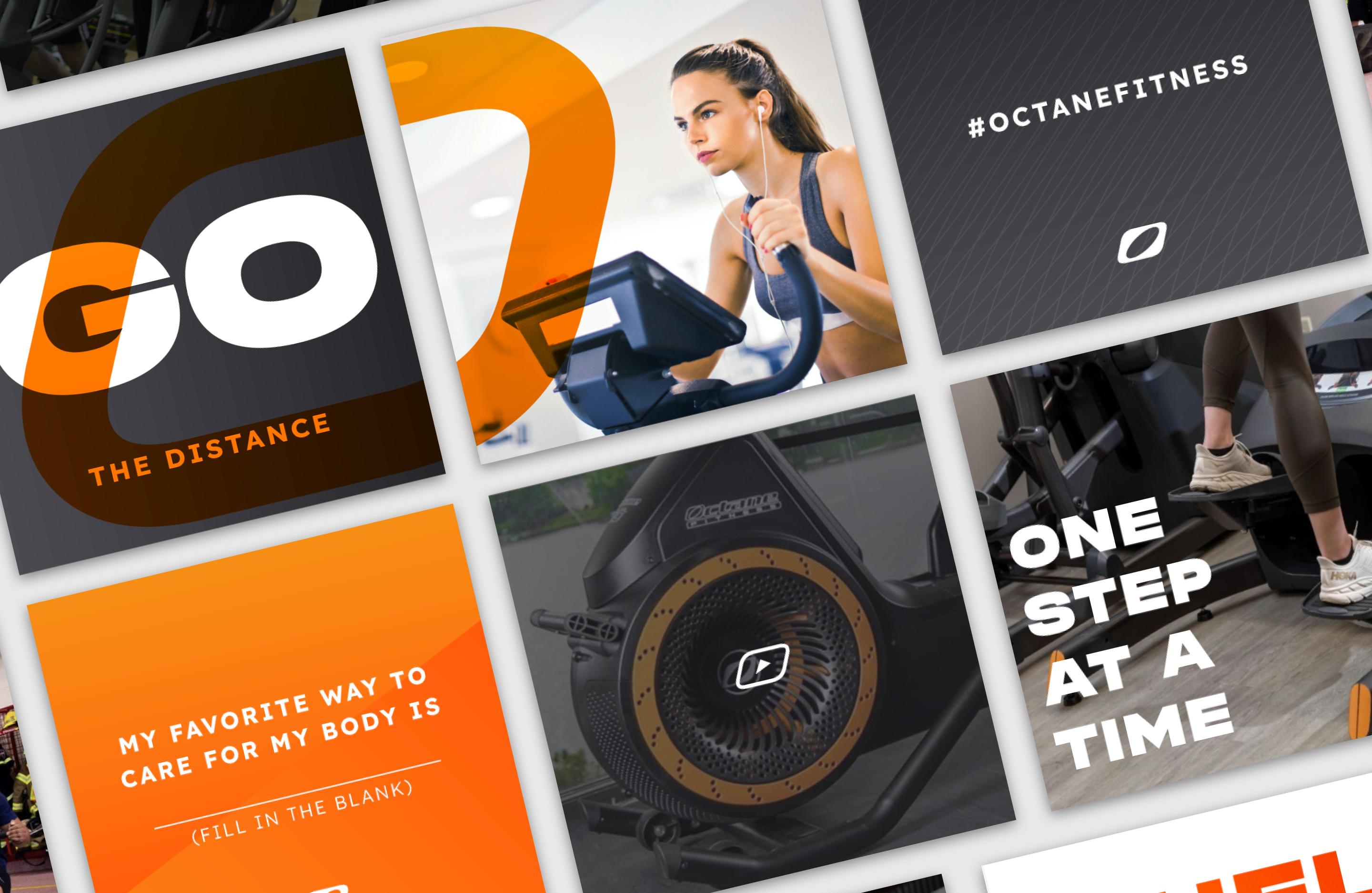 Octane Fitness Branding