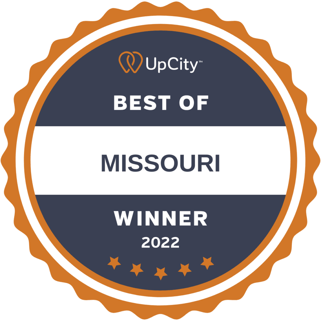 Best Of Missouri Marketing Agency Award From UpCity.