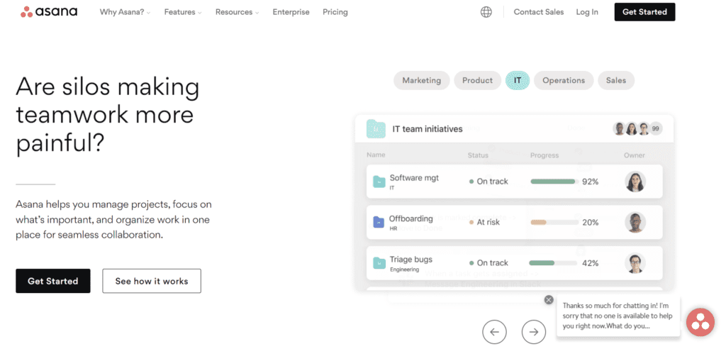 Asana. One Of The Best Team Collaboration Tools.