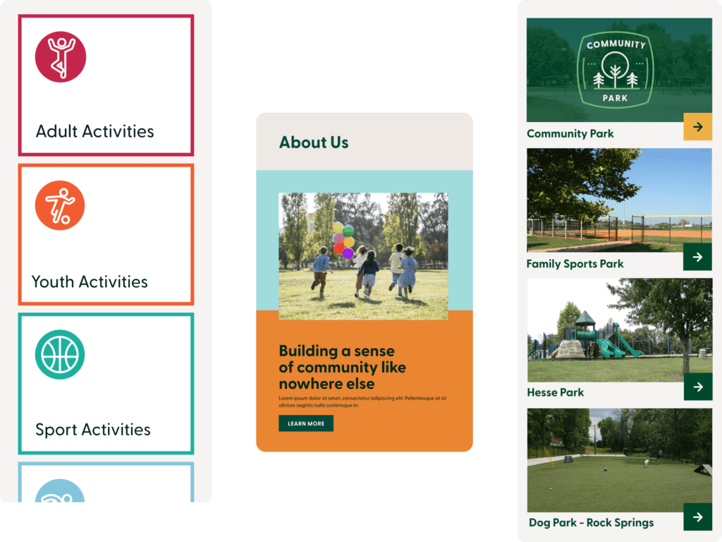 O'Fallon Parks And Rec Website Rebuild