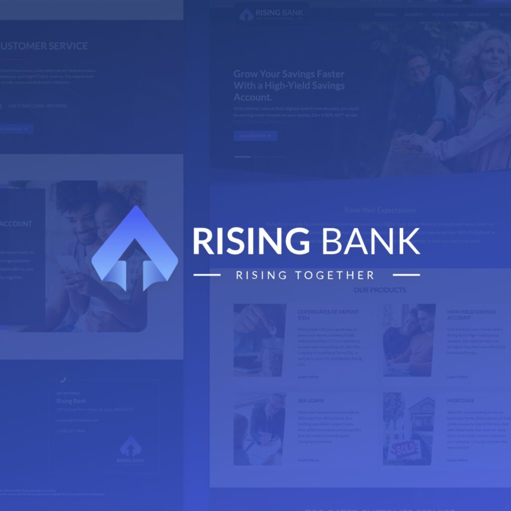 Rising Bank CMS Migration. Rising Together.