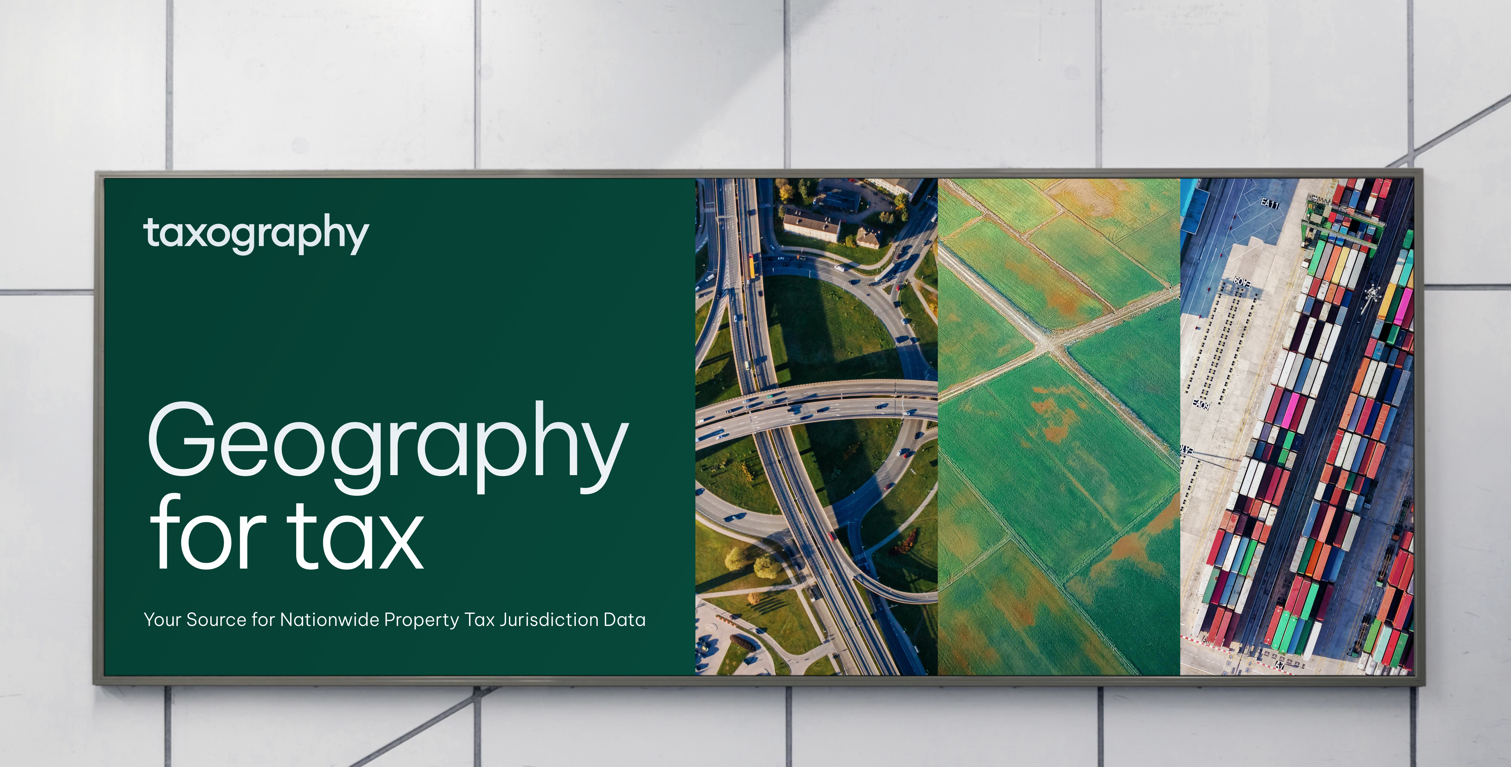 Taxography Branding. Geography for tax.