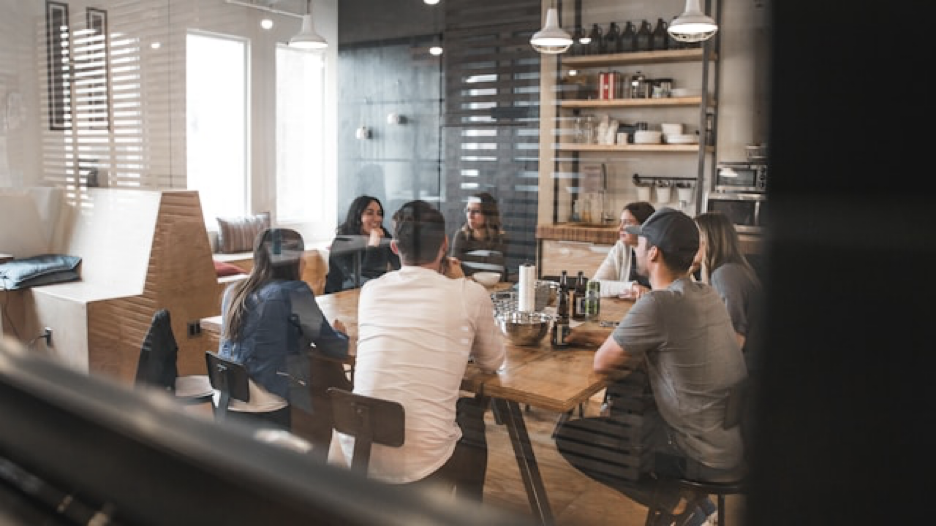 Agency employees discussing how measuring customer happiness on your site has changed.