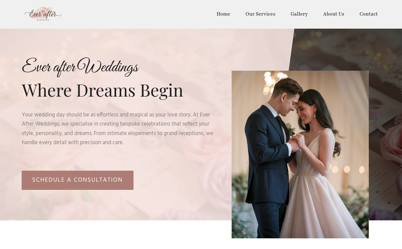 Ever After Weddings.