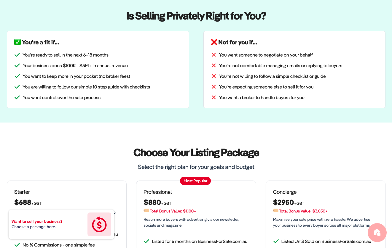 Beyond Aesthetics. Is selling privately right for you?