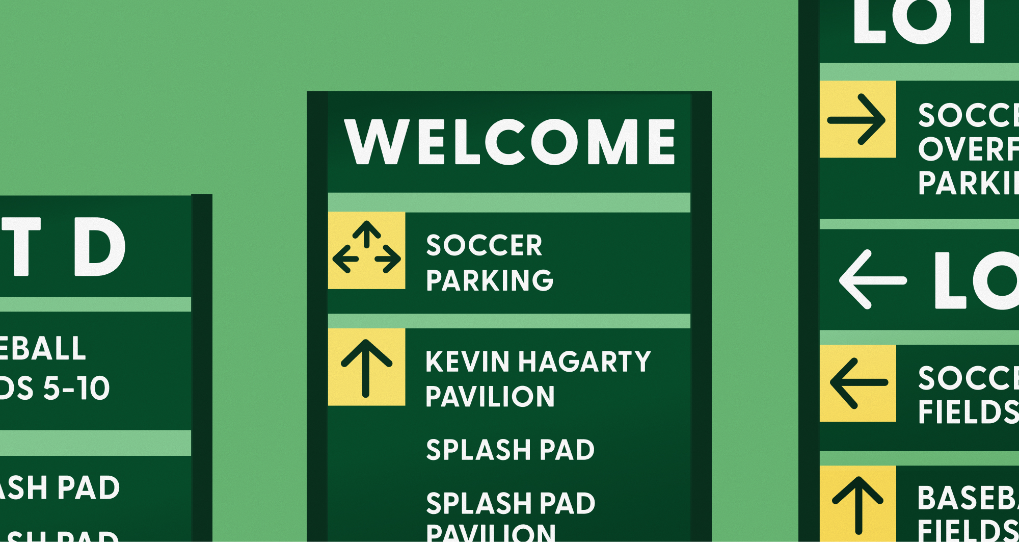 O’Fallon Parks and Rec Family Sports Park Signage