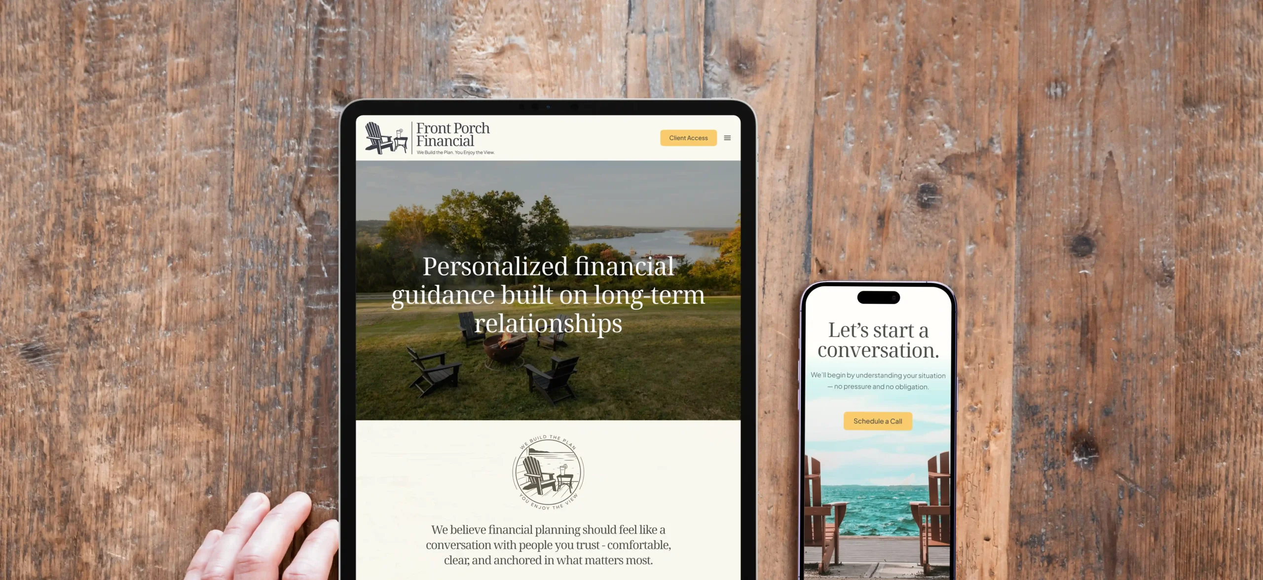 Front Porch Financial Website