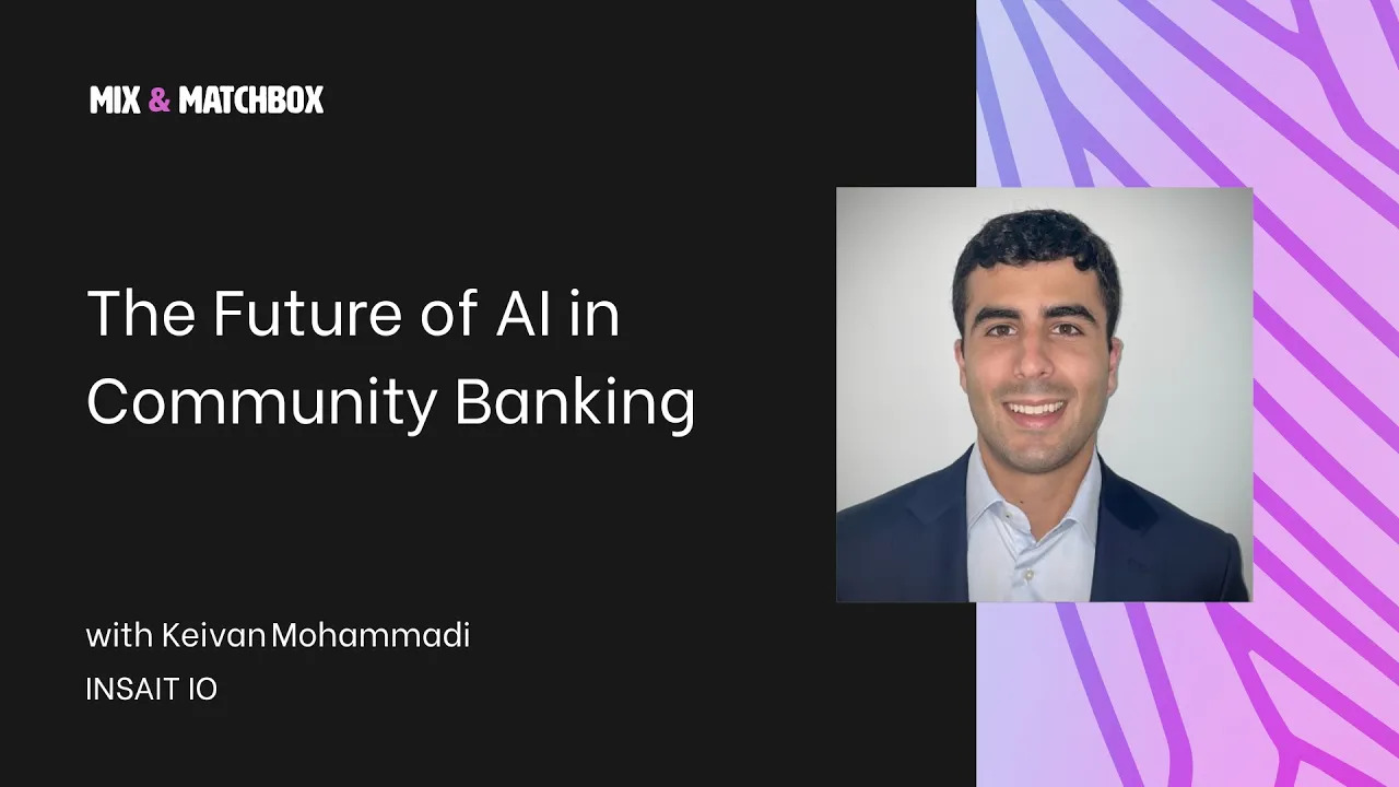 The Future of AI in Community Banking with Keivan Mohammadi